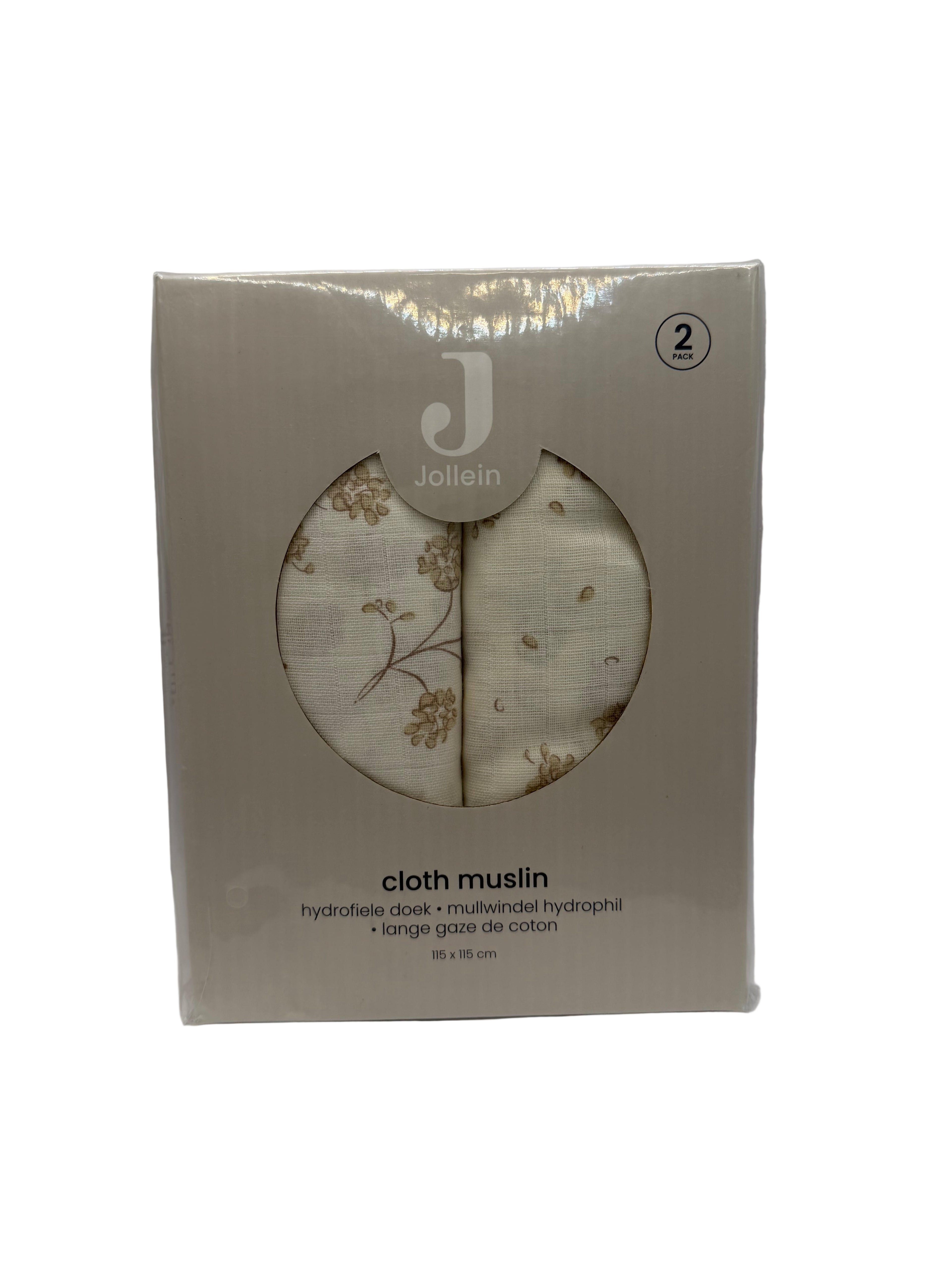 Hydrofiel doek large 2 stuks Jollein