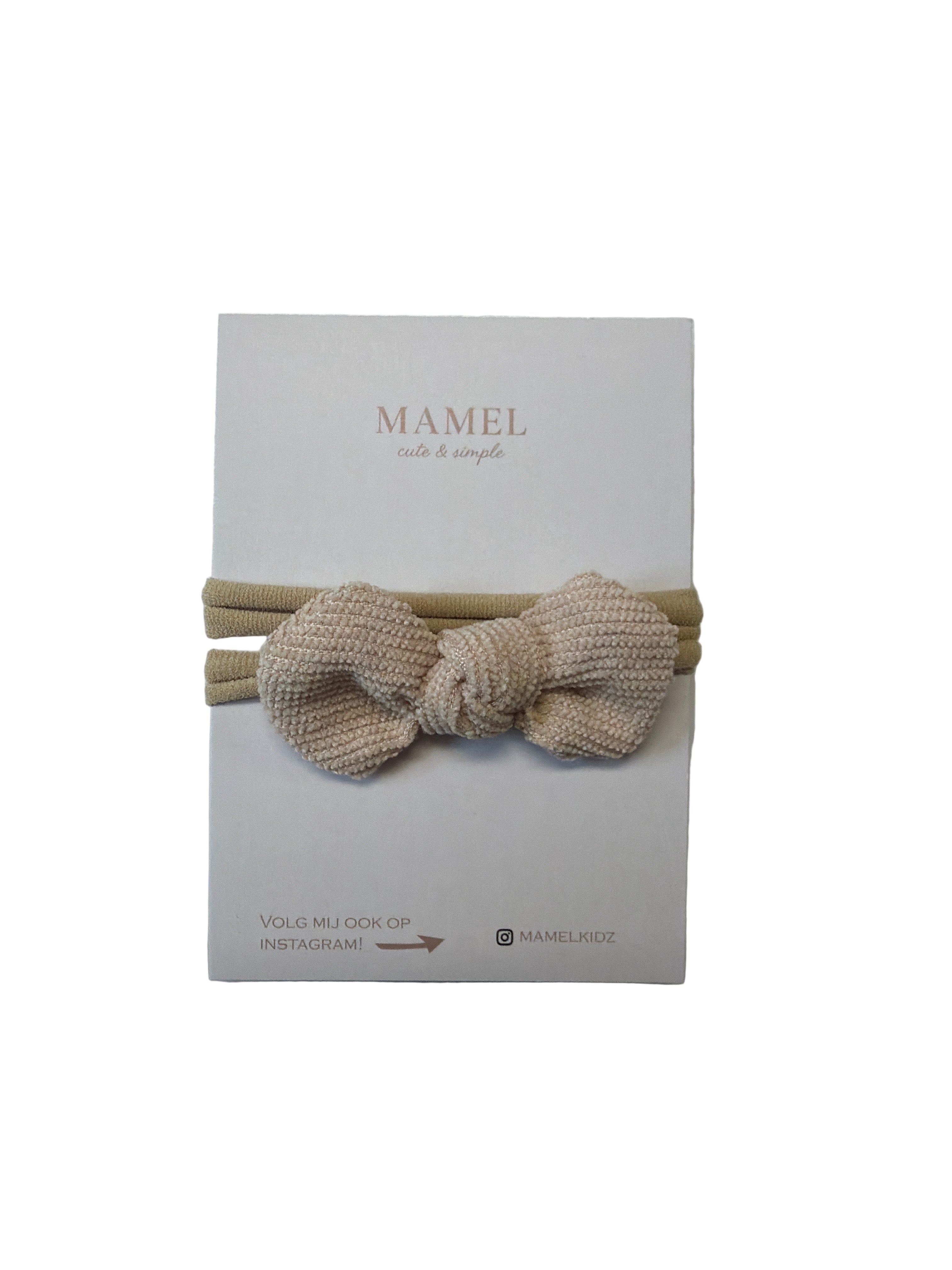 Haarband kleine knoop.