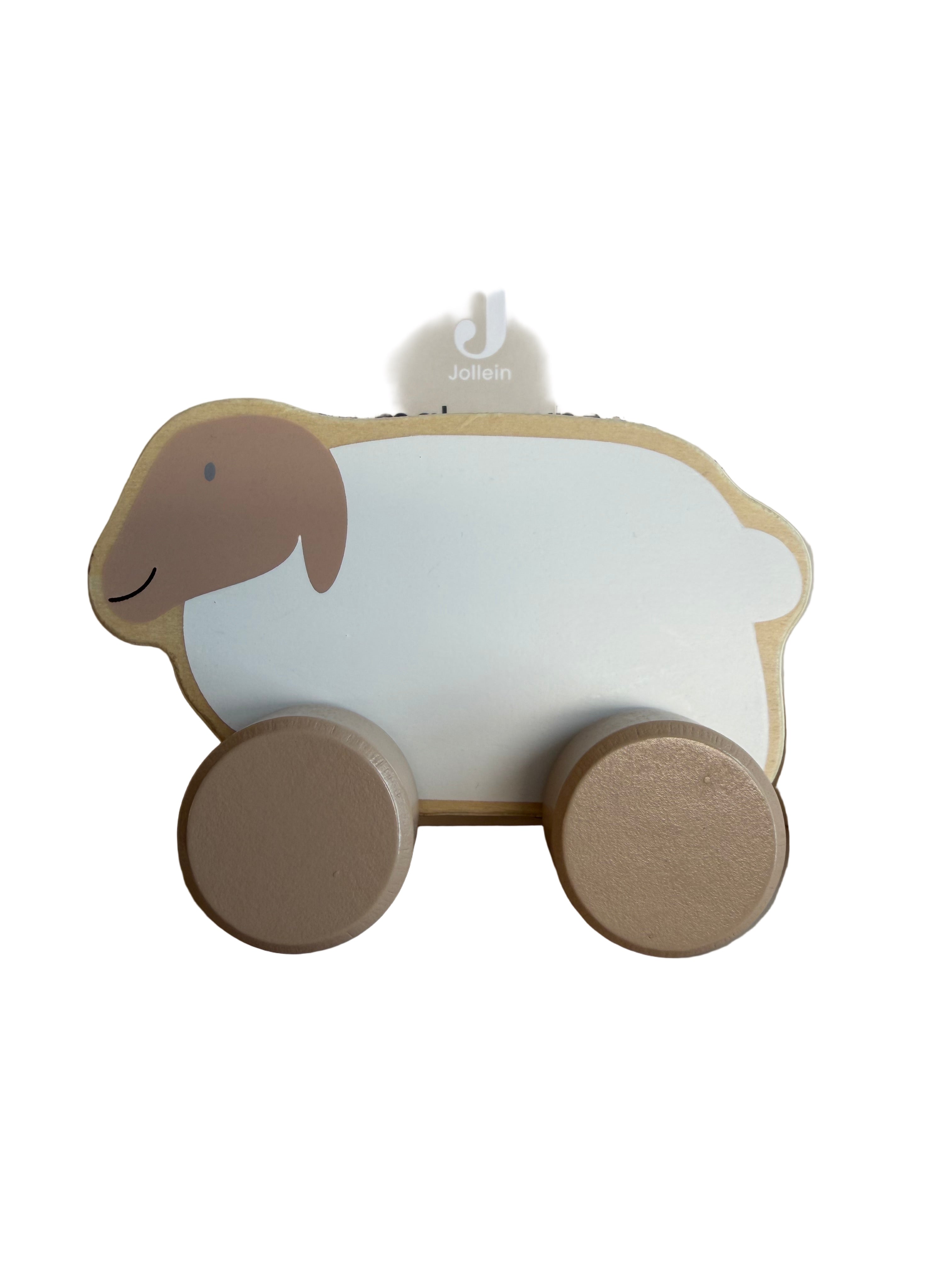 Schaapje op wielen Jollein.