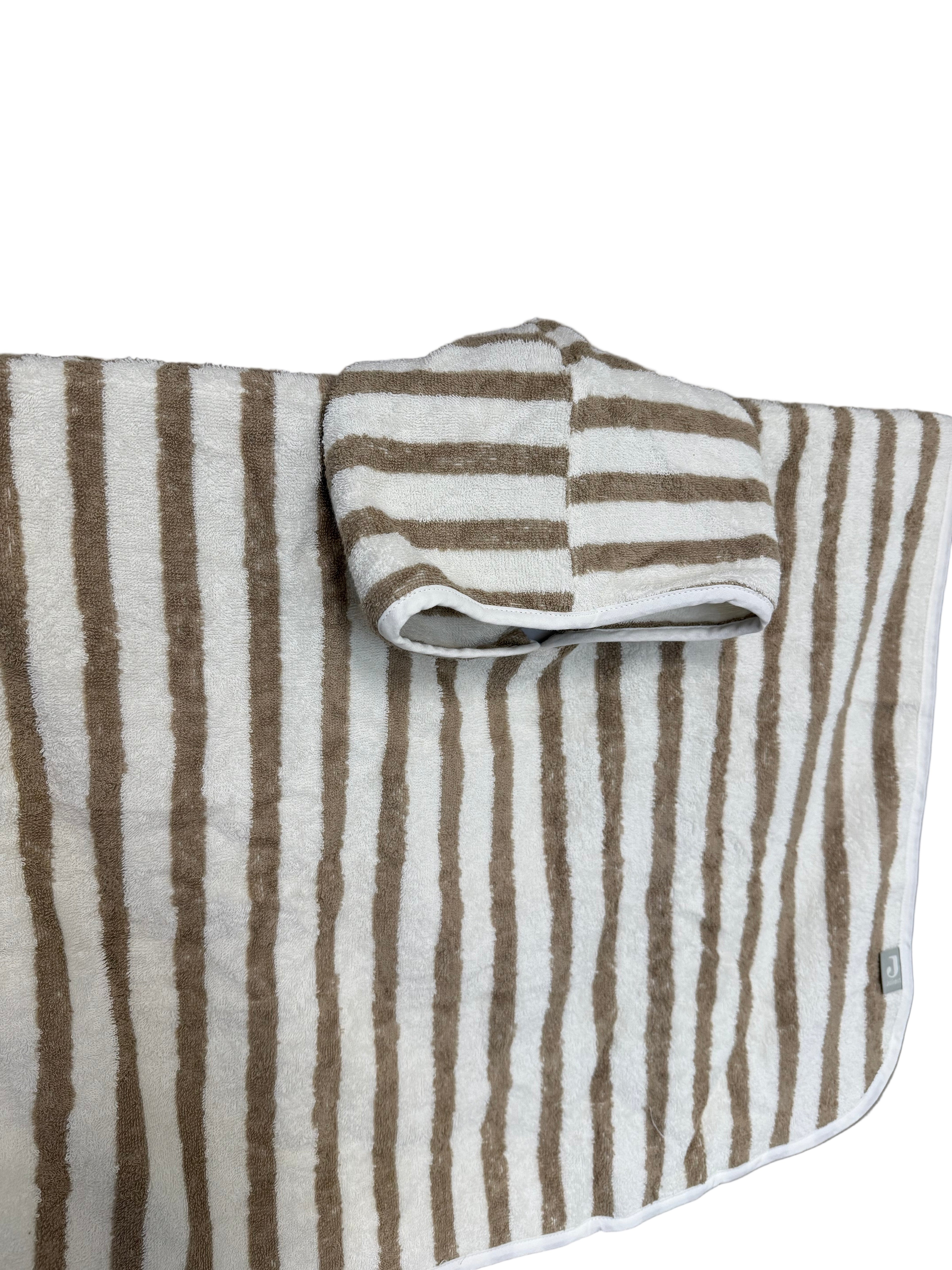 Badponcho stripe Jollein.