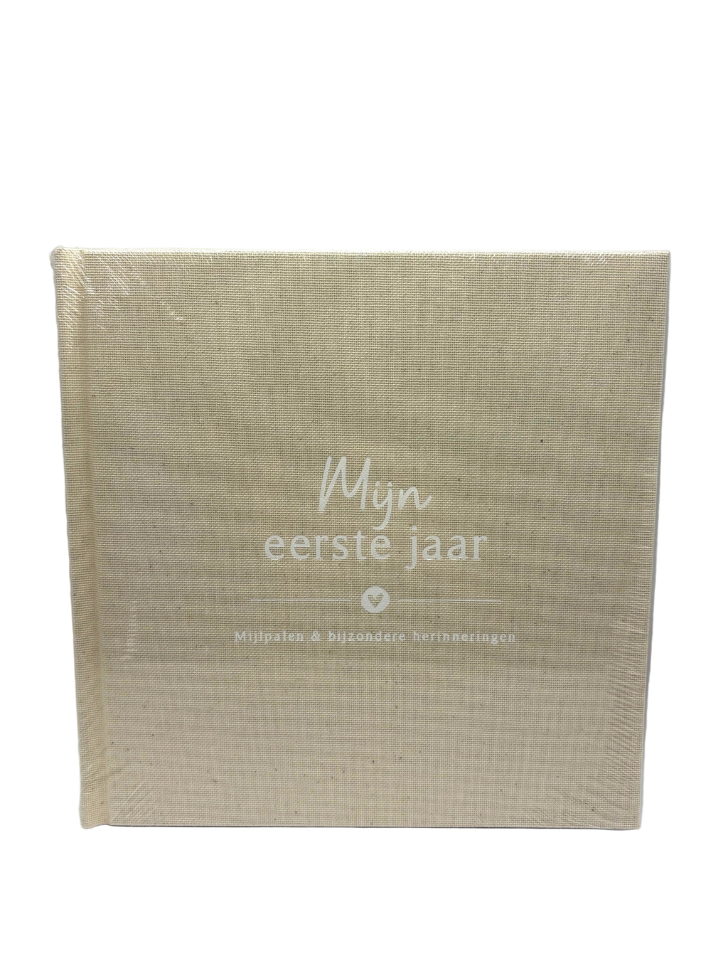 Mijn eerste jaar invulboek.