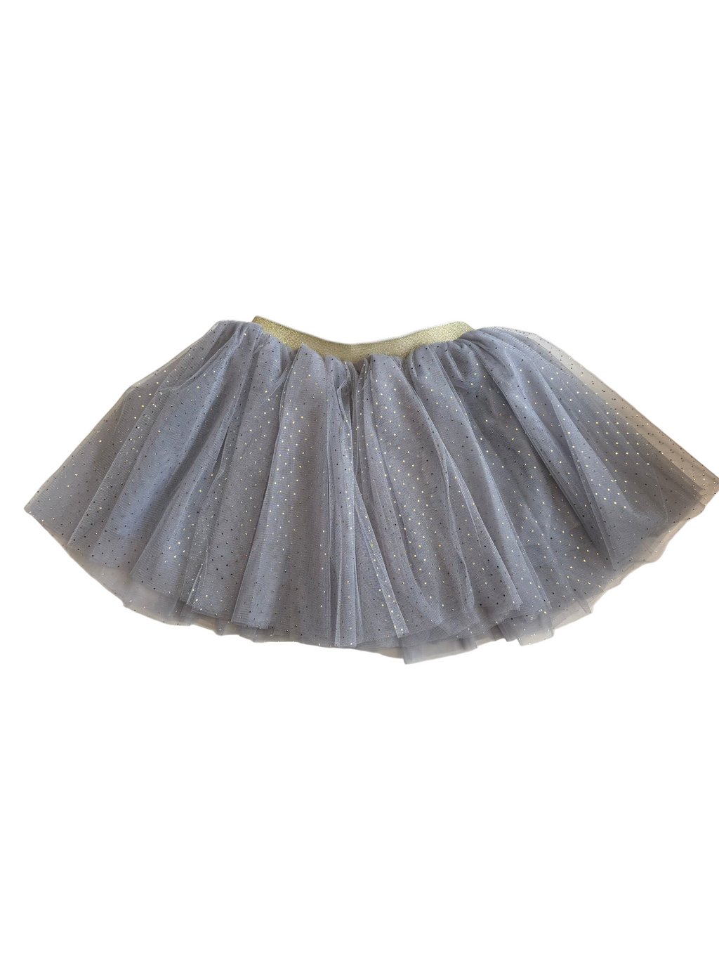 Tutu rok - grijze met gouden stippen