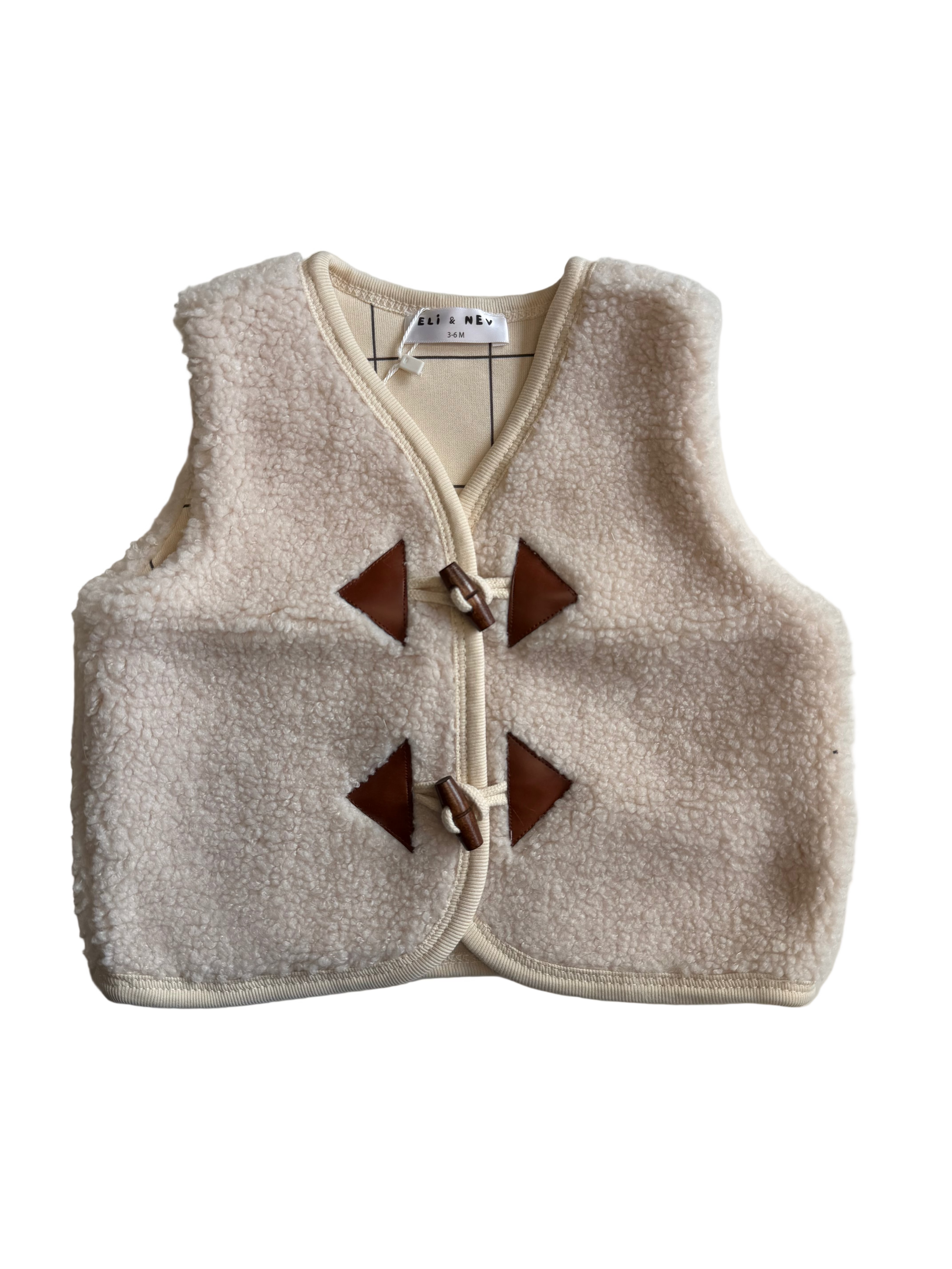 Teddy gilet.